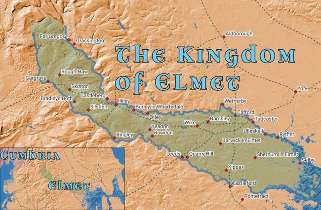 Map of Elmet