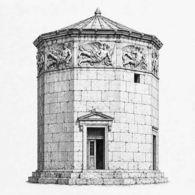 Tower of the Winds in Athens