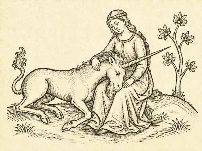 a medieval Unicorn